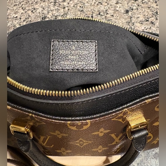 LOUIS VUITTON MONOGRAM PALLAS BB NOIR 2WAY SHOULDER BAG - Picture 7 of 14